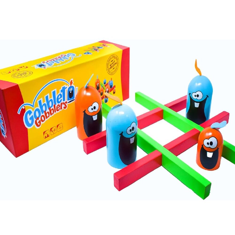 New in Box-Wooden Gobblet Gobblers - EXTRA LARGE(multilingual)